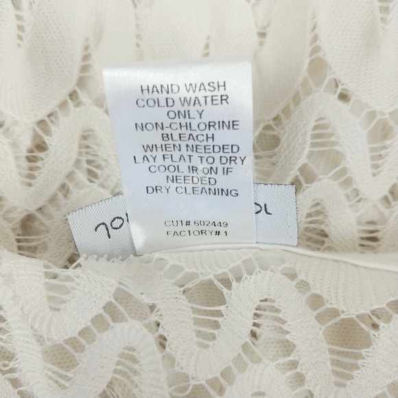 Jordan Taylor Lace Knit Swim Coverup/Tunic Size S - Picture 10 of 10